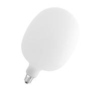 OSRAM Vintage 1906 Ballon ist eine dimmbare LED-Lampe mit Filament in Ballonform. Sie bietet 7.3 W für 806 lm, E27 Fassung, Frosted Glas, 170 mm Durchmesser, Farbwiedergabe CRI 80, 2700 K, EEK E.