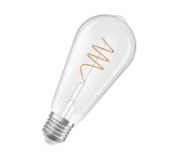 OSRAM LED Vintage ST64 E27 3,4W 927 Filamento en espiral transparente EC:EPREL:1854778