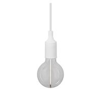 OSRAM Vintage 1906® Luminaria colgante BELL E27, blanco, máx. LED de 15W, casquillo E27, baldaquín en forma de embudo, lámpara colgante de interior, combinada con lámparas 1906 Vintage, combinada con