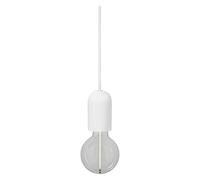 OSRAM Vintage 1906® Luminaria colgante ROUND PLASTER E27, blanco, máx. 25W (LED 15W), casquillo E27, baldaquín redondo, lámpara colgante de interior, combinada con lámparas 1906 Vintage o inteligentes