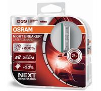 OSRAM XENARC NIGHT BREAKER LASER D3S, + 200%, xenón, 66340XNL-HCB, set de 2