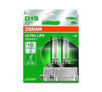 OSRAM XENARC® ULTRA LIFE, D1S, lámparas de faros de xenón, caja plegable colgante (2 lámparas)