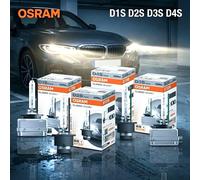OSRAM Xenon HID CLASSIC D1S D2S D3S D4S Lámparas Estándar 66140 66240 66340 66440 CLC Faro Delantero Original para Coche 4200K Blanco Cálido Par