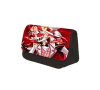 OSRDFV Hazbin Hotel Anime Estuche Impreso Alastor/Angel Dust Dibujos Animados Doble Capa Pen Case Creative Estudiante Stationery Schoolbag Accesorios, Tipo 3, 22*7.5*13cm