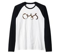 OSS BJJ Brown Belt Art - Diseño de estilo de vida Jiu Jitsu Camiseta Manga Raglan