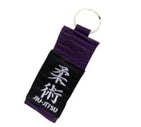 OSS-BJJ Combat Sports OSS Combat Sports BJJ Nuevo Jiujitsu Llavero para Jiu Jitsu Brasileño MMA Gear All Belt Rankings Gift Key Chain, Morado (, 10 cm