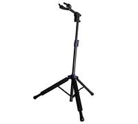OSS gs8200 Progrip II - Soporte para guitarra con yugo de bloqueo y carcasa de patas de madera de morado