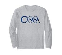 OSS Soul of Jiu Jitsu Diseño de Cinturón Azul Manga Larga