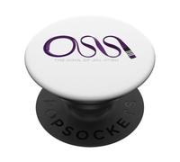OSS Soul of Jiu Jitsu Diseño de cinturón Morado PopSockets PopGrip Adhesivo