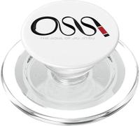 OSS Soul of Jiu Jitsu Negro Cinturón Diseño PopSockets PopGrip para MagSafe