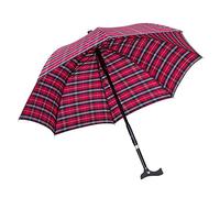 ossenberg 3133 Stock pantalla Twin con Fritz Mango en diseño de cuadros, altura ajustable de, 80 de 83 cm, Rojo/Azul