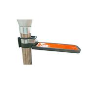 Ossenberg Soporte reflectante para bastones - negro/naranja - Accesorios para bastones y andadores - Soporte para muletas para bastones y ayudas de movilidad - Fabricado en Alemania