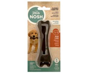 Osso Nosh Flexível c/ Sabor a Bacon - Tamaño: S