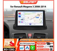 OSSURET 6115 8CORE reproductor de vídeo Multimedia para coche para Renault Magane 3 2008 - 2014 Autoradio 2 din Carplay Android Auto GPS WIFI QS8PNC AIPRO