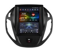 Ossuret Android 14 Radio de Coche para (2013-2021) Ford Transit Tourneo Courier (Configuración Alta), 8 núcleos 4G+32G GPS Navi 9.7 Pulgadas QLED táctil CarPlay Bluetooth 4G LTE DSP (Modelo A)