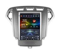Ossuret Android 14 Radio de Coche para Ford Mondeo MK4/Galaxy (2007-2010) (Solo Aire Acondicionado automático), 8 núcleos 6G+64G GPS Navi 9.7 Pulgadas QLED táctil CarPlay Bluetooth 4G LTE DSP