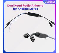 OSSURET-antena de Radio doble Fakra, adaptador de antena Y para Audi, VW, Skoda, Seat, reproductor Multimedia de coche en nuestra tienda Radio Antenna3