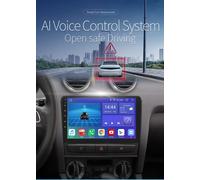 OSSURET-Radio con GPS para coche, reproductor Multimedia con Android, Carplay, estéreo, pantalla, para Audi A3 8P 2003-2013, 7862 S8