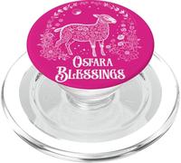Ostara Blessings Pagan Spring Lamb Floral Moon Ostara PopSockets PopGrip para MagSafe
