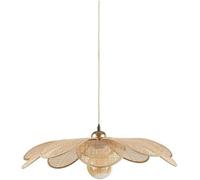 Ostaria 36191 Lámpara de techo - Lámpara colgante de bambú Petite Margaux, diámetro 60 cm, color natural - Iluminación E27 Luz de Techo Interior para Comedor Salon Dormitorio