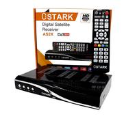 OSTARK Receptor de satelite Ostark AS2X DVB-S2/S2X, T2MI, H.265 Scart stalker rj45 USB wifi incluido YouTube, Xtream, Stalker