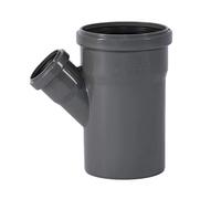 Ostendorf DN110 45° HTsafe HT - Bifurcador, color gris