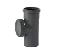 Ostendorf DN75 HTsafe - Tubo de limpieza, color gris