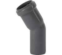 Ostendorf HTsafe - Arco de 30 grados DN 32 mm, tubo HT, color gris