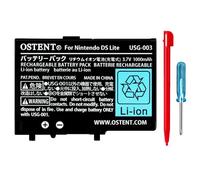 OSTENT 3.7V 1000mAh Recargable Li-Ion Polímero Batería Kit de Herramientas Bolígrafo para Nintendo DSL NDS Lite