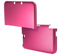 OSTENT Anti-shock Hard Aluminum Metal Box Cover Case Shell Compatible for Nintendo 3DS XL LL Color Red