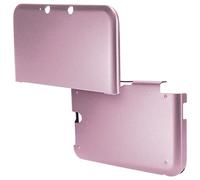 OSTENT Anti-shock Hard Aluminum Metal Box Cover Case Shell Compatible for Nintendo 3DS XL LL Console Color Pink