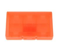 OSTENT Caja de Cartucho de Soporte de Caja de Tarjeta de Juego de 24 Ranuras para Nintendo Switch Color Red