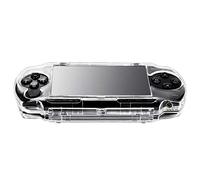 OSTENT Protector Clear Crystal Travel Carry Hard Cover Case Shell Compatible for Sony PSP 1000 Game Console