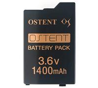 OSTENT Real 1400mAh 3.6V Litio Ion Li-Ion Polymer Recargable Paquete de batería Reemplazo Versión Mejorada para Sony PSP 2000/3000 PSP-S110 Consola Videojuegos
