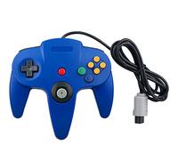 OSTENT Wired Controller Gamepad Joystick Joypad para Nintendo 64 N64 Console Videojuegos Color Azul