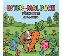 Oster-Malbuch für Kinder ab 3-5 Jahren: 50 Seiten für Kinder und Erwachsene mit Einfachen Mustern
