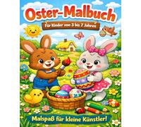 Oster-Malbuch: Für Kinder ab 3 Jahre