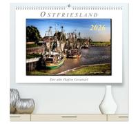 Ostfriesland - der alte Hafen Greetsiel (hochwertiger Premium Wandkalender 2026 DIN A2 quer), Kunstdruck in Hochglanz: Peter Roder mit einer Auswahl ... bezauberndem alten Hafen Greetsiel