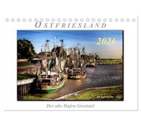Ostfriesland - der alte Hafen Greetsiel (Tischkalender 2026 DIN A5 quer), CALVENDO Monatskalender: Peter Roder mit einer Auswahl seiner faszinierenden ... bezauberndem alten Hafen Greetsiel