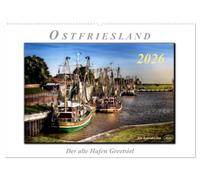 Ostfriesland - der alte Hafen Greetsiel (Wandkalender 2026 DIN A2 quer), CALVENDO Monatskalender: Peter Roder mit einer Auswahl seiner faszinierenden ... bezauberndem alten Hafen Greetsiel