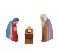Ostheimer Belén Sagrada Familia 4 Piezas María José Con Niño Navidad