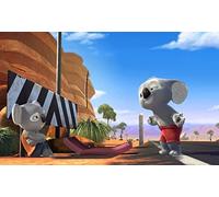 Ostia - Oblea para decoración de tartas con forma de película animación (Billy il Koala - Mod. B)
