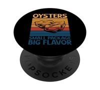 Ostras Pequeño Paquete grande Sabor Ostra PopSockets PopGrip Adhesivo