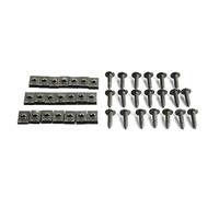 OSTREY Tornillo Perno Completo Universal Motocicleta M4 Carenado Pernos Kit Sujetador Push Clips Tornillos