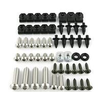 OSTREY Tornillo Perno para Honda Forza NSS300 2012-2014 2013 2015 2016 2017 2018 Kit Completo De Tornillos De Carenado Tornillos De Cubierta De Acero Inoxidable Clips (Color : Silver)