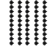 OSTREY Tornillos para Interiores para Nissan para Qashqai 2007-2017 2016 2015 2014 2013 2012 2011 2010 2009 2008 Parachoques De Coche Arco De Rueda Embellecedor Tipo Remache Clip Forro(50Pcs)