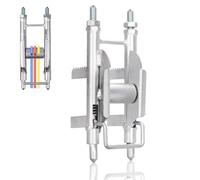 OSTRI Threading Aids, Universal Flexible Pulley Wire Threading Aid Tool, Anti Slip Flexible Pulley Universal Hard Silver Stable Fixed Wire Threading Aid