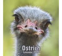 Ostrich Calendar 2026: 14-Month Organizer from Nov 2025 to Dec 2026 | Perfect for Home, Office, School & Family Scheduling, For Men , Women , Girls , Boys