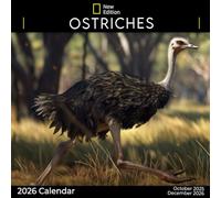 Ostriches Calendar 2026: A Year of Tall and Elegant Ostriches Running Free | Kalender Calendario Calendrier