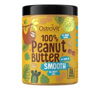 OstroVit 100% Peanut Butter (1000g) Suave - Alimentos funcionales - Mantequilla de frutos secos